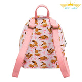 Loungefly Pokemon Eevee Spring Flowers Mini Backpack BROWN