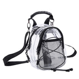 Magicbags Fashion Clear Fanny Pack, Stadium Approved Clear Crossbody Purse Bag,Multifunctional Waist Pack Perfect for Travel Festival Sports
