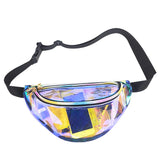 Magicbags Fanny Pack for Women-Holographic Waist Pack for Festival, Party, Travel