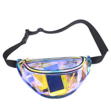 Magicbags Fanny Pack for Women-Holographic Waist Pack for Festival, Party, Travel - backpacks4less.com