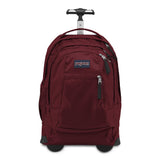 JanSport Driver 8 Rolling Backpack - Viking Red - backpacks4less.com