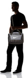 NIKE Brasilia X-Small Duffel - 9.0, Flint Grey/Black/White, Misc - backpacks4less.com