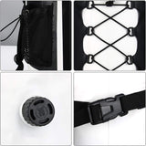 Buffalo Gear Portable Insulated Backpack Cooler Bag - Hands-Free and Collapsible, Waterproof and Soft-Sided Cooler Backpack for Hiking, The Beach, Picnics,Camping, Fishing - White,35 Liters,30 Can - backpacks4less.com