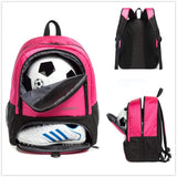 Tindecokin Girls Soccer Bag - Youth Soccer Backpack Football & Basketball & Volleyball Training Package - backpacks4less.com