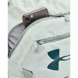 Under Armour Undeniable Sackpack, (592) Illusion Green/Opal Green/Tourmaline Teal, One Size Fits Most