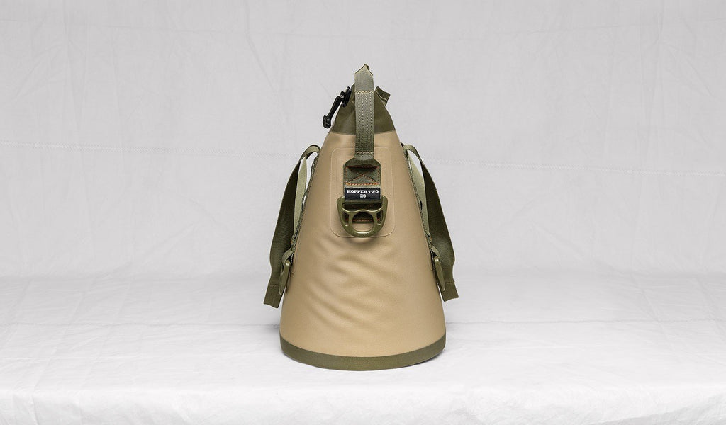 YETI Hopper Two 20 Portable Cooler, Field Tan / Blaze Orange - backpacks4less.com