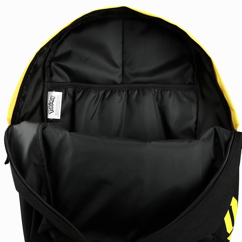 Pokemon Pikachu Anime Cartoon Yellow & Black Polyester Tech Backpack