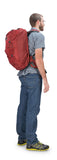 Osprey Packs Farpoint 40 Travel Backpack, Jasper Red, Small/Medium - backpacks4less.com
