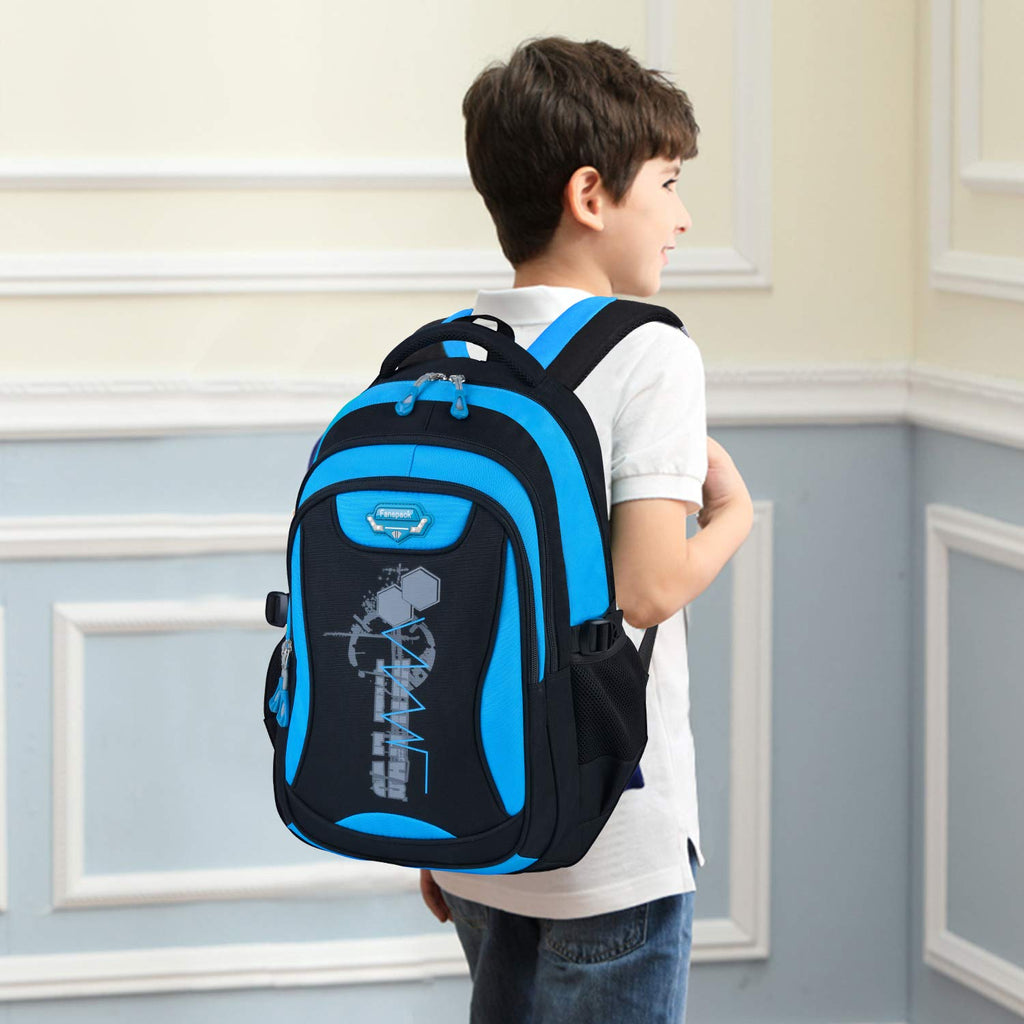 Fanspack School Backpack for Boys 2019 New Kids Backpack Large Waterproof School Bag for Boys Bookbags - backpacks4less.com