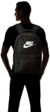NIKE Heritage Backpack 2.0, Black/Black/White, Misc - backpacks4less.com