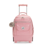 Kipling Sanaa Large Rolling Backpack Bridal Rose