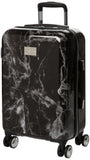 BEBE Luggage Reyna Hardside Carry-on Spinner, Black Marble, One Size