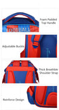 Meetbelify Big Kids School Backpack For Boys Kids Elementary School Bags Out Door Day Pack (footballbag) - backpacks4less.com