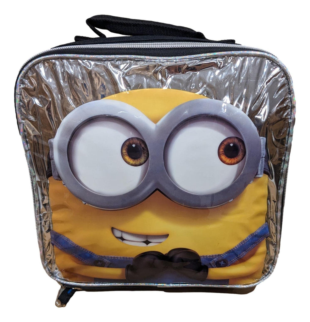 Accessory Innovations Minions Full Size 16 Inch Backpack with Detachable Lunch Box