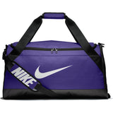 Nike Brasilia (Medium) Training Duffel Bag - TM PURPLE/BLACK/WHITE - BA5334-547 - backpacks4less.com