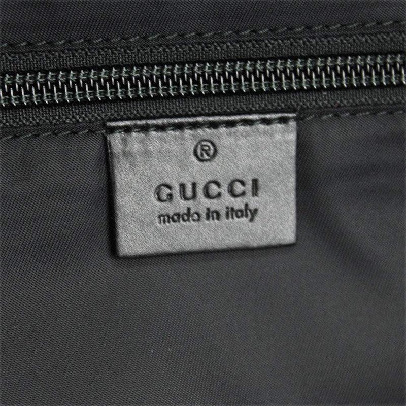 Gucci Shelly Black Nylon Backpack 495558 - backpacks4less.com