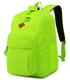 Abshoo Classical Basic Womens Travel Backpack For College Men Water Resistant Bookbag (GreenYellow)