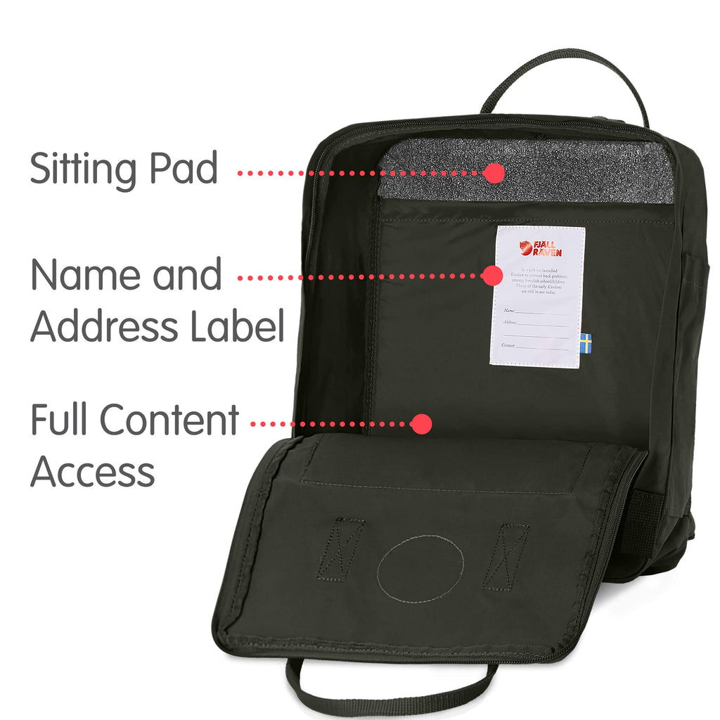 Fjallraven - Kanken Classic Backpack for Everyday, Deep Forest - backpacks4less.com