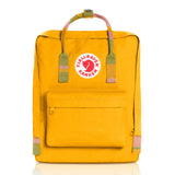 Fjallraven - Kanken Classic Backpack for Everyday, Warm Yellow/Random Blocked