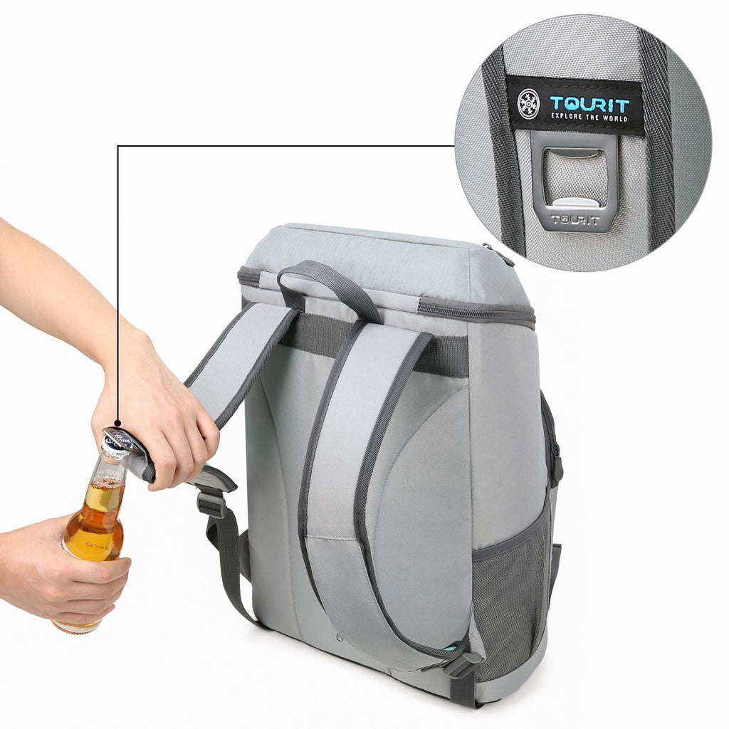 TOURIT Cooler Backpack 30 Cans Lightweight Insulated Backpack Cooler Leak-Proof Soft Cooler Bag Large Capacity for Men Women to Picnics, Camping, Hiking, Beach, Park or Day Trips - backpacks4less.com