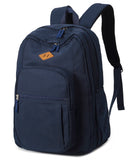 Abshoo Classical Basic Womens Travel Backpack For College Men Water Resistant Bookbag (Navy) - backpacks4less.com