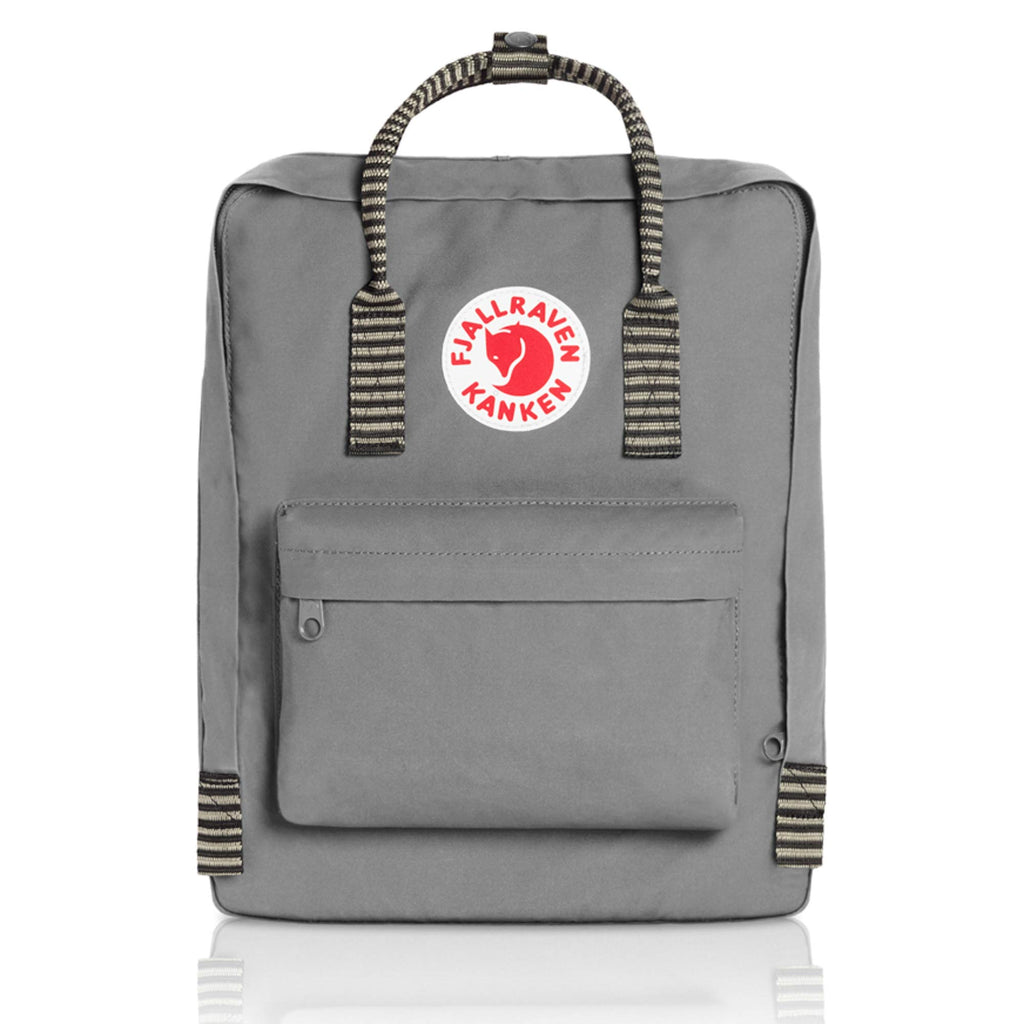 Fjallraven - Kanken Classic Backpack for Everyday, Fog/Striped - backpacks4less.com