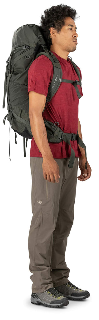 Osprey Packs Kestrel 48 Backpack, Picholine Green, Small/Medium - backpacks4less.com