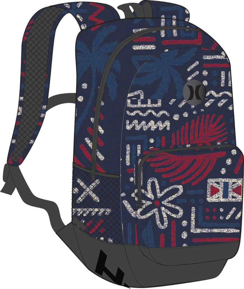 Hurley Blockade II Honu 21L Backpack - Obsidian - backpacks4less.com