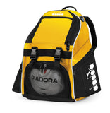 Diadora Squadra II Soccer Backpack, Gold/Black