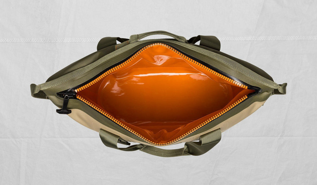 YETI Hopper Two 20 Portable Cooler, Field Tan / Blaze Orange - backpacks4less.com