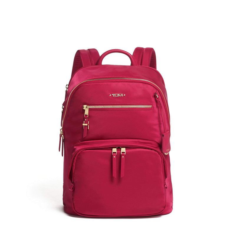 TUMI - Voyageur Hartford Laptop Backpack - 13 Inch Computer Bag For Women - Raspberry - backpacks4less.com