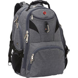SwissGear Travel Gear 5977 Scansmart TSA Laptop Backpack for Travel, School & Business - Fits 17 Inch Laptop - (Grey)