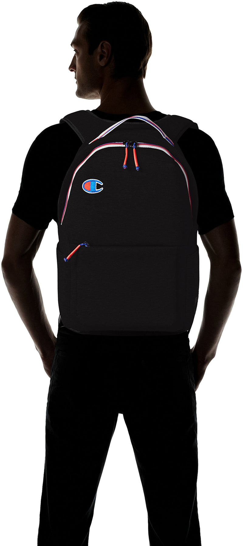 Champion Men's Attribute Laptop Backpack, black, OS - backpacks4less.com