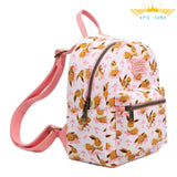 Loungefly Pokemon Eevee Spring Flowers Mini Backpack BROWN