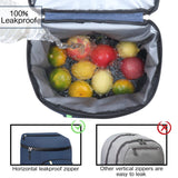 SEEHONOR Insulated Cooler Backpack Leakproof Soft Cooler Bag Lightweight Backpack Cooler for Lunch Picnic Hiking Camping Beach Park Day Trips, 30 Cans - backpacks4less.com