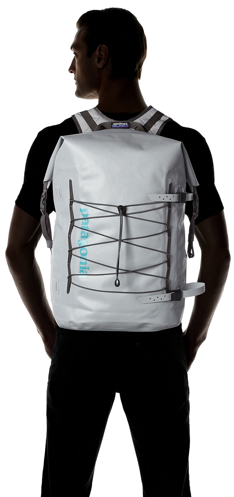 Patagonia Stormfront Roll Top Pack, Unisex Adults' Backpack, Grey (Drifter Grey), 36x24x45 cm (W x H x L) - backpacks4less.com