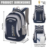 School Backpack, Fanspack Backpack for Boys 2019 New Boys Bookbags Large waterproof School Bag for Boys (Dark Blue) - backpacks4less.com