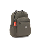 Kipling Seoul Large 15" Laptop Backpack Cool Moss - backpacks4less.com