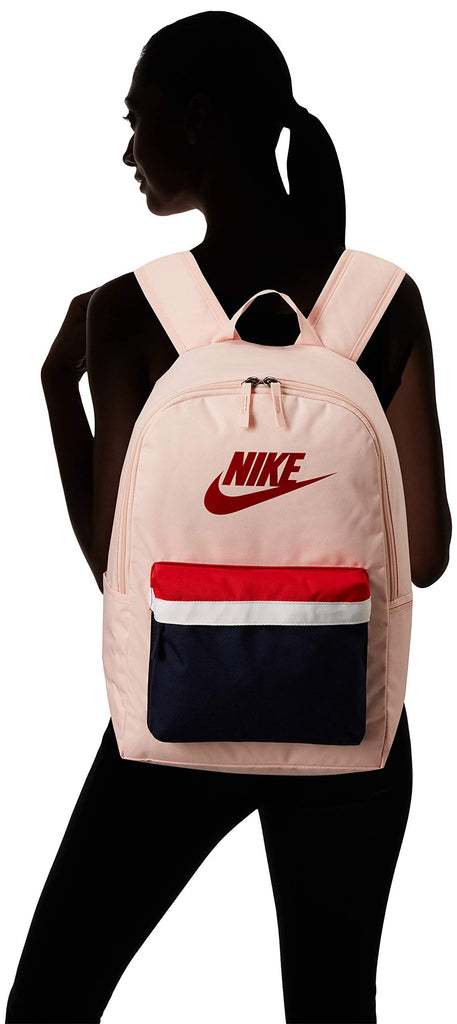 Nike Nike Heritage Backpack - 2.0, Echo Pink/Blackened Blue/University Red, Misc - backpacks4less.com