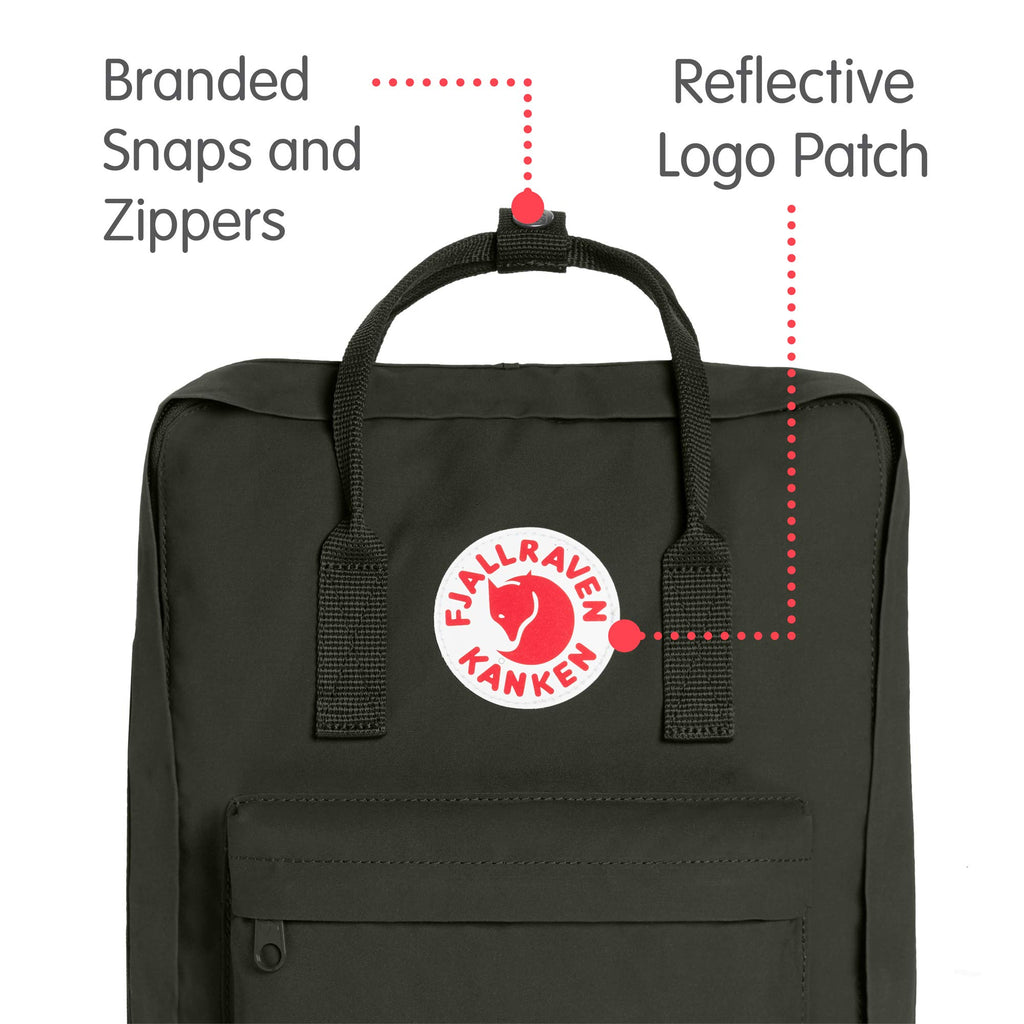 Fjallraven - Kanken Classic Backpack for Everyday, Deep Forest - backpacks4less.com