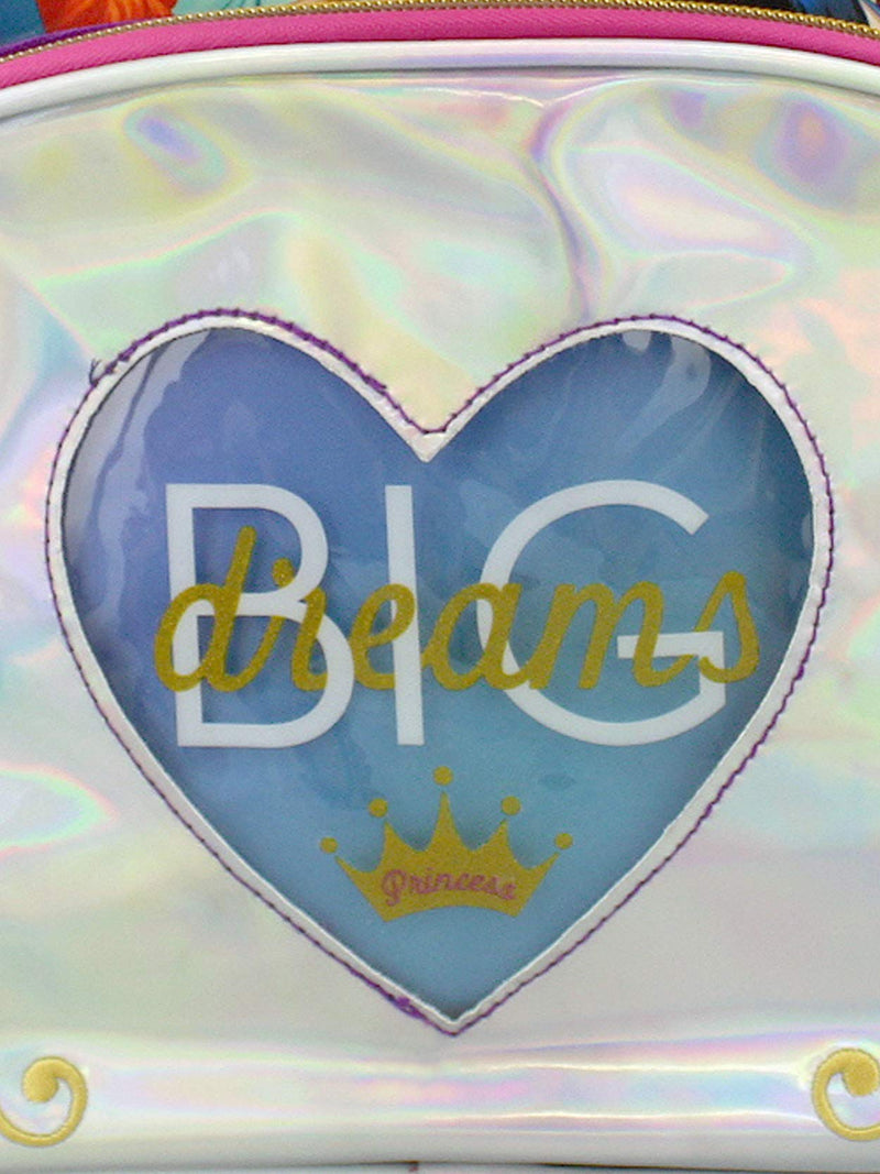 Disney Princess Girl's 16 Inch School Backpack Bag (One Size, Purple/Pink) - backpacks4less.com