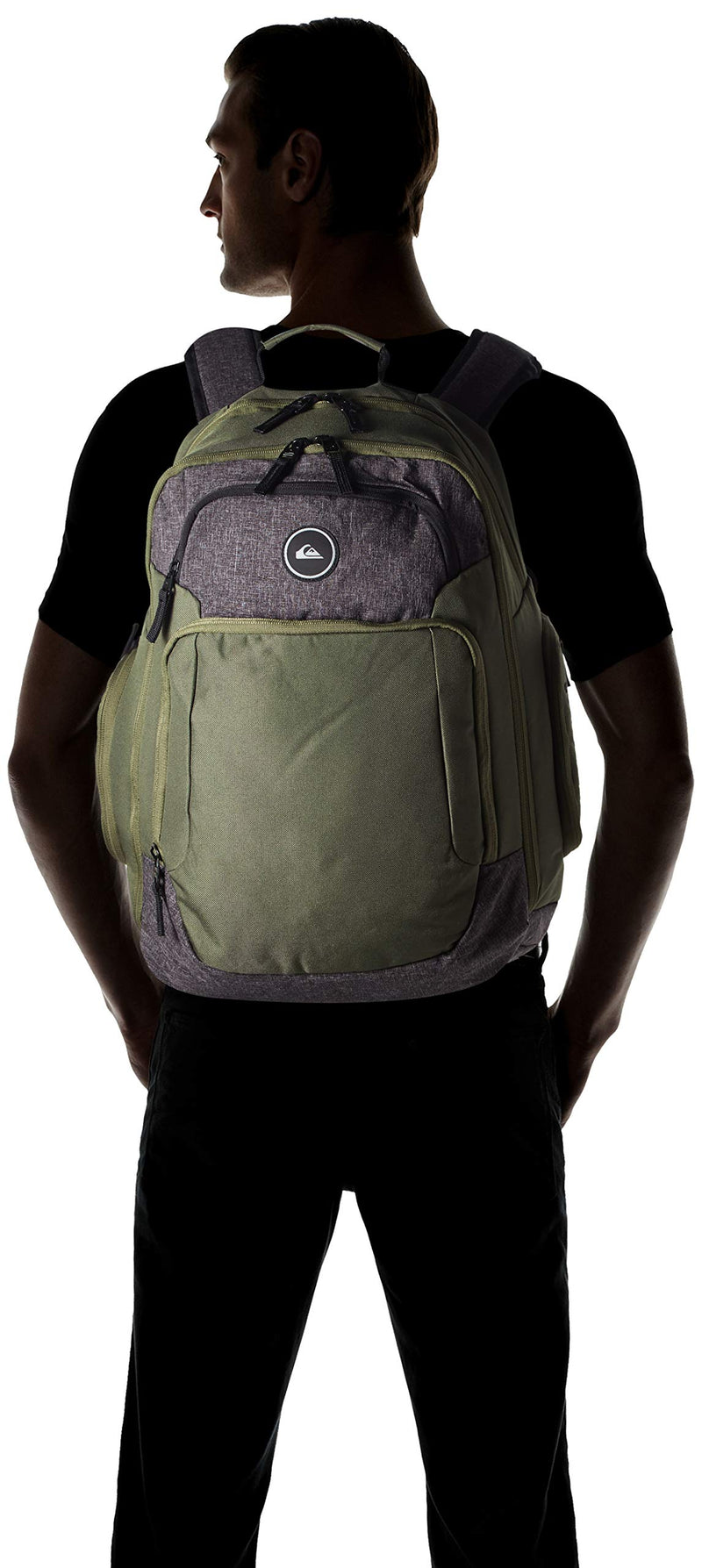 Quiksilver Men's Shutter Backpack, thyme, 1SZ - backpacks4less.com