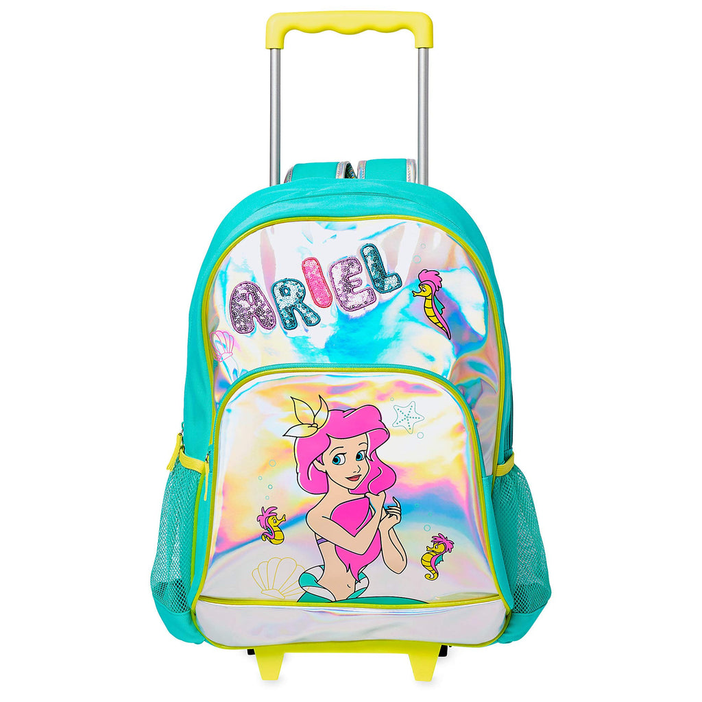 Disney The Little Mermaid Rolling Backpack Multi - backpacks4less.com