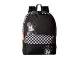 Vans x Disney Mickey Mouse 90th Anniversary Realm Backpack (Black) - backpacks4less.com
