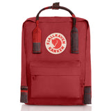 Fjallraven - Kanken Mini Classic Backpack for Everyday, Deep Red/Random Blocked