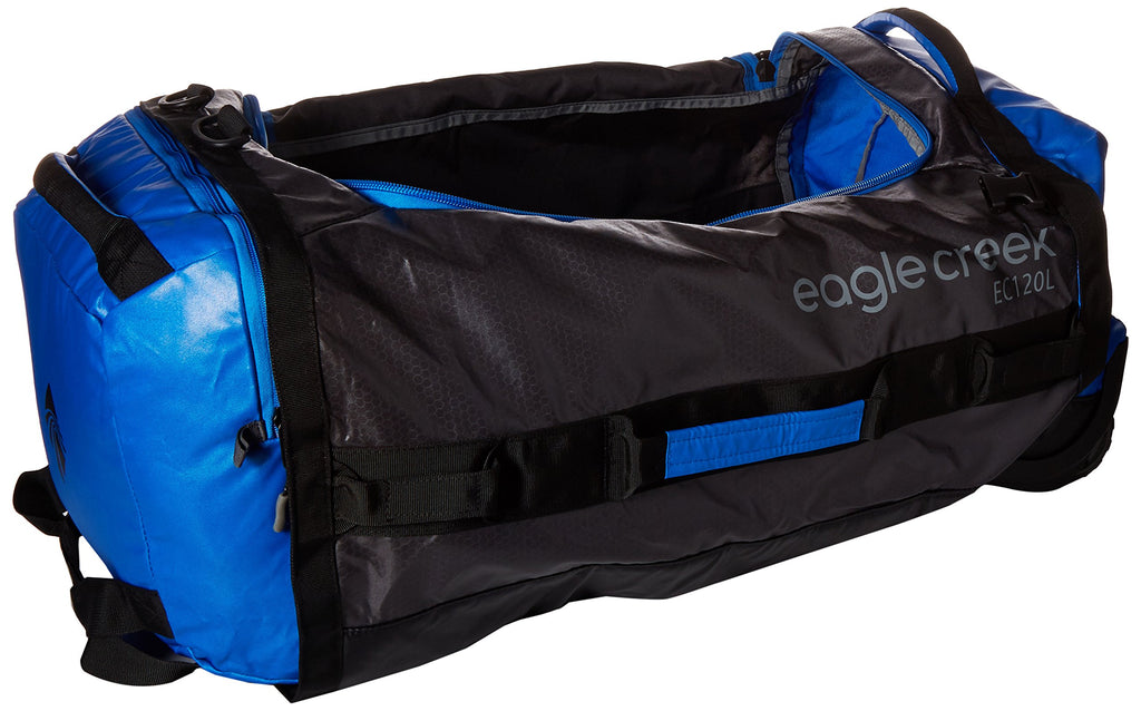 Eagle Creek Cargo Hauler Rolling Duffel, 120L-XL, Blue/Asphalt - backpacks4less.com