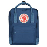 Fjallraven - Kanken Mini Classic Backpack for Everyday, Royal Blue/Goose Eye