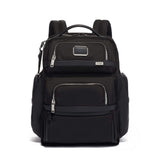 TUMI - Alpha 3 Brief Pack - 15 Inch Computer Backpack for Men and Women - Black Chrome