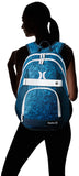 Hurley Men's Honor Roll Printed Backpack, Photo Blue/Midnight Teal/White, One Size - backpacks4less.com