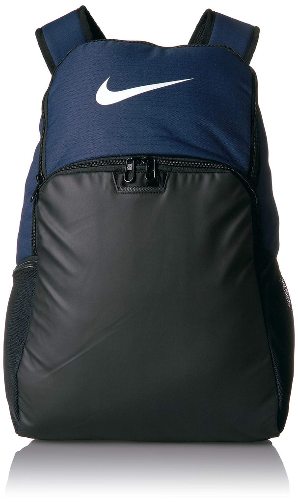 NIKE Brasilia XLarge Backpack 9.0, Midnight Navy/Black/White, Misc - backpacks4less.com